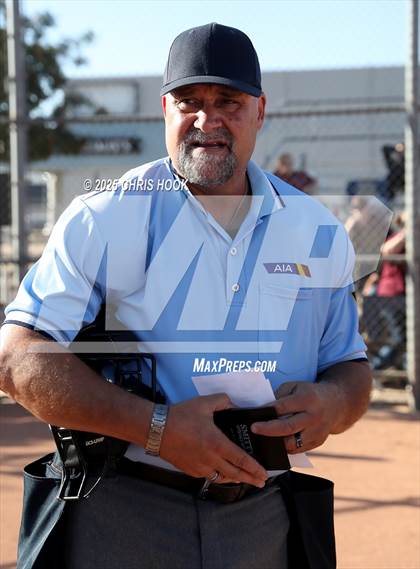Thumbnail 2 in Mica Mountain vs Salpointe Catholic (AIA Softball 4A Semifinal) photogallery.