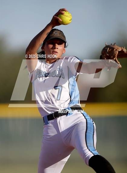Thumbnail 1 in Mica Mountain vs Salpointe Catholic (AIA Softball 4A Semifinal) photogallery.