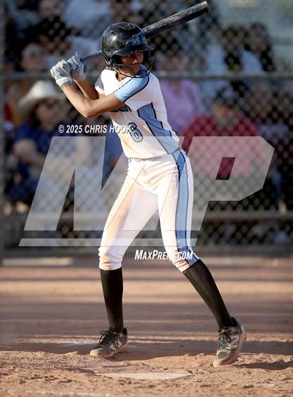 Thumbnail 2 in Mica Mountain vs Salpointe Catholic (AIA Softball 4A Semifinal) photogallery.