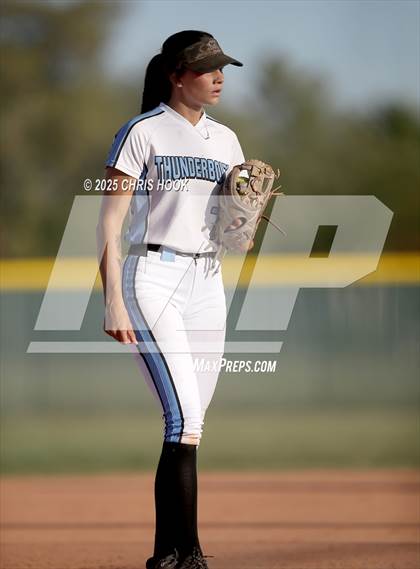 Thumbnail 2 in Mica Mountain vs Salpointe Catholic (AIA Softball 4A Semifinal) photogallery.