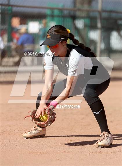 Thumbnail 1 in Mica Mountain vs Salpointe Catholic (AIA Softball 4A Semifinal) photogallery.