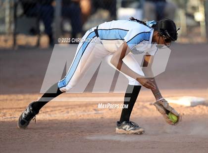 Thumbnail 2 in Mica Mountain vs Salpointe Catholic (AIA Softball 4A Semifinal) photogallery.