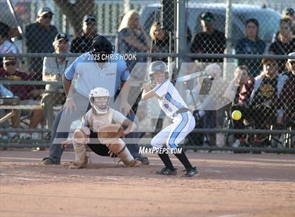 Thumbnail 3 in Mica Mountain vs Salpointe Catholic (AIA Softball 4A Semifinal) photogallery.