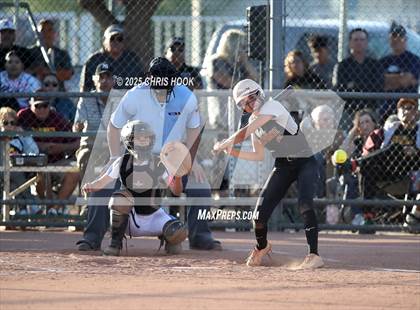 Thumbnail 2 in Mica Mountain vs Salpointe Catholic (AIA Softball 4A Semifinal) photogallery.