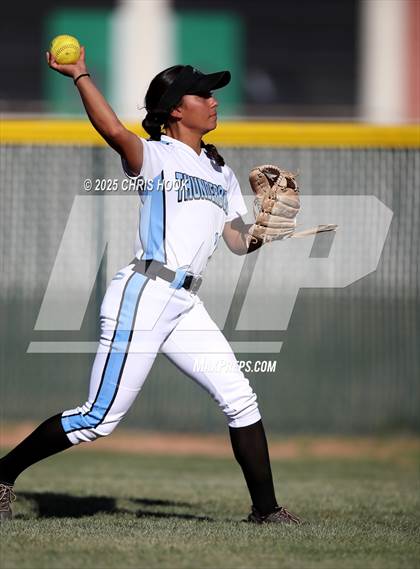 Thumbnail 1 in Mica Mountain vs Salpointe Catholic (AIA Softball 4A Semifinal) photogallery.