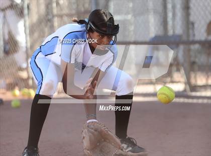 Thumbnail 2 in Mica Mountain vs Salpointe Catholic (AIA Softball 4A Semifinal) photogallery.