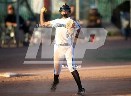 Thumbnail 3 in Mica Mountain vs Salpointe Catholic (AIA Softball 4A Semifinal) photogallery.