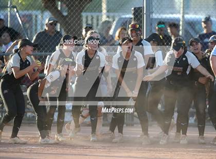 Thumbnail 2 in Mica Mountain vs Salpointe Catholic (AIA Softball 4A Semifinal) photogallery.