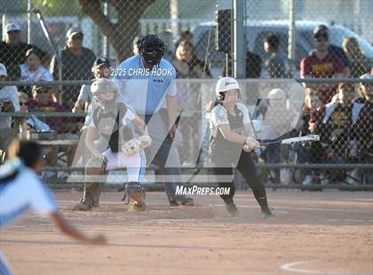 Thumbnail 1 in Mica Mountain vs Salpointe Catholic (AIA Softball 4A Semifinal) photogallery.
