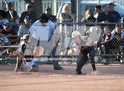 Thumbnail 3 in Mica Mountain vs Salpointe Catholic (AIA Softball 4A Semifinal) photogallery.