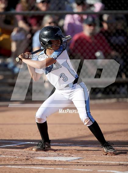 Thumbnail 2 in Mica Mountain vs Salpointe Catholic (AIA Softball 4A Semifinal) photogallery.