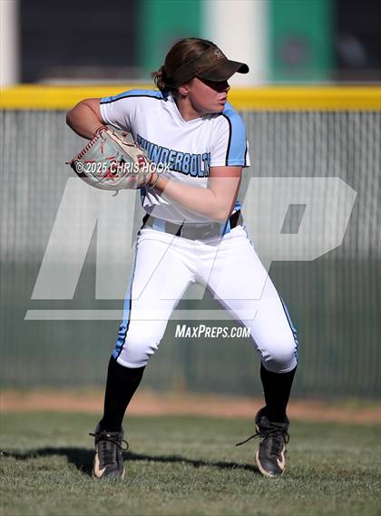 Thumbnail 2 in Mica Mountain vs Salpointe Catholic (AIA Softball 4A Semifinal) photogallery.