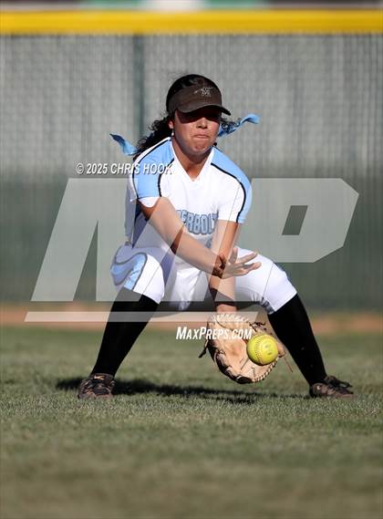 Thumbnail 3 in Mica Mountain vs Salpointe Catholic (AIA Softball 4A Semifinal) photogallery.