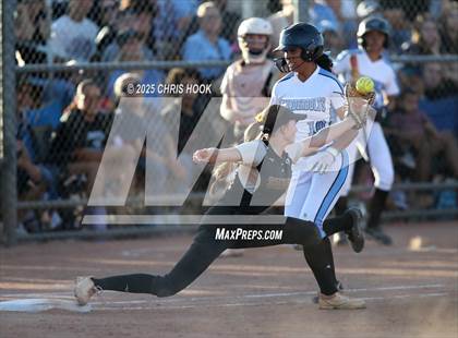 Thumbnail 1 in Mica Mountain vs Salpointe Catholic (AIA Softball 4A Semifinal) photogallery.