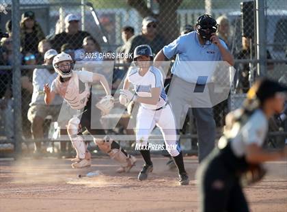 Thumbnail 2 in Mica Mountain vs Salpointe Catholic (AIA Softball 4A Semifinal) photogallery.