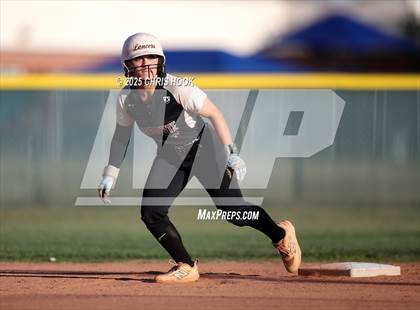 Thumbnail 1 in Mica Mountain vs Salpointe Catholic (AIA Softball 4A Semifinal) photogallery.