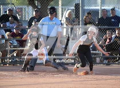Thumbnail 2 in Mica Mountain vs Salpointe Catholic (AIA Softball 4A Semifinal) photogallery.