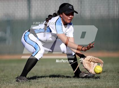 Thumbnail 3 in Mica Mountain vs Salpointe Catholic (AIA Softball 4A Semifinal) photogallery.