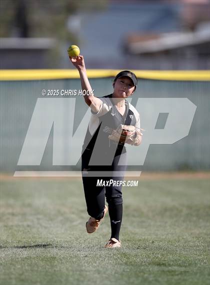 Thumbnail 3 in Mica Mountain vs Salpointe Catholic (AIA Softball 4A Semifinal) photogallery.