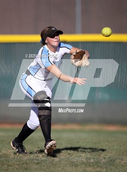 Thumbnail 2 in Mica Mountain vs Salpointe Catholic (AIA Softball 4A Semifinal) photogallery.