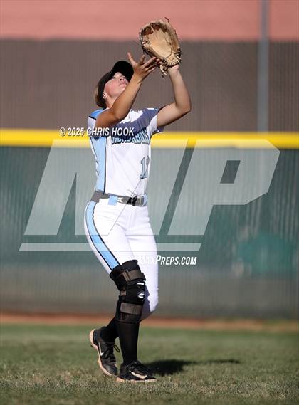 Thumbnail 3 in Mica Mountain vs Salpointe Catholic (AIA Softball 4A Semifinal) photogallery.