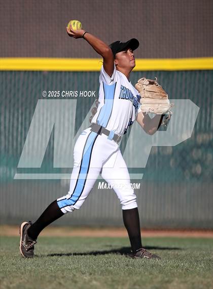 Thumbnail 2 in Mica Mountain vs Salpointe Catholic (AIA Softball 4A Semifinal) photogallery.