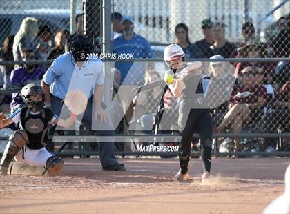 Thumbnail 3 in Mica Mountain vs Salpointe Catholic (AIA Softball 4A Semifinal) photogallery.