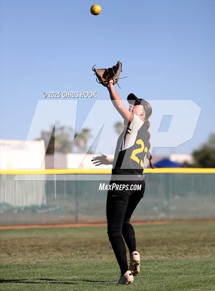 Thumbnail 1 in Mica Mountain vs Salpointe Catholic (AIA Softball 4A Semifinal) photogallery.