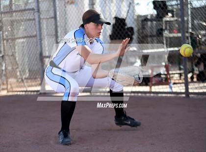 Thumbnail 2 in Mica Mountain vs Salpointe Catholic (AIA Softball 4A Semifinal) photogallery.