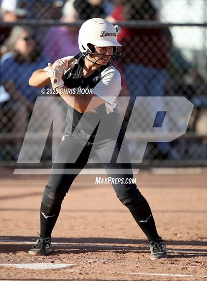 Thumbnail 3 in Mica Mountain vs Salpointe Catholic (AIA Softball 4A Semifinal) photogallery.