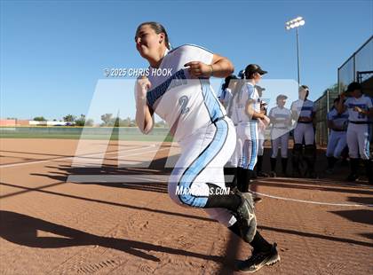 Thumbnail 1 in Mica Mountain vs Salpointe Catholic (AIA Softball 4A Semifinal) photogallery.