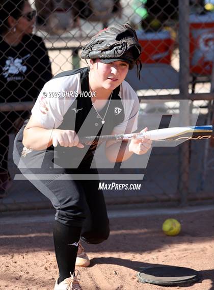 Thumbnail 3 in Mica Mountain vs Salpointe Catholic (AIA Softball 4A Semifinal) photogallery.
