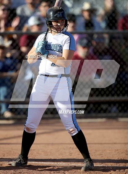 Thumbnail 2 in Mica Mountain vs Salpointe Catholic (AIA Softball 4A Semifinal) photogallery.