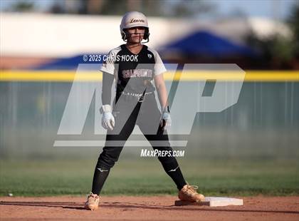 Thumbnail 3 in Mica Mountain vs Salpointe Catholic (AIA Softball 4A Semifinal) photogallery.