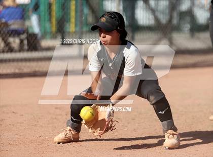 Thumbnail 2 in Mica Mountain vs Salpointe Catholic (AIA Softball 4A Semifinal) photogallery.