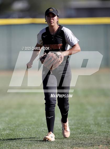Thumbnail 2 in Mica Mountain vs Salpointe Catholic (AIA Softball 4A Semifinal) photogallery.
