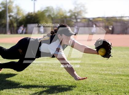 Thumbnail 1 in Mica Mountain vs Salpointe Catholic (AIA Softball 4A Semifinal) photogallery.