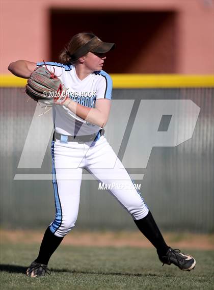 Thumbnail 3 in Mica Mountain vs Salpointe Catholic (AIA Softball 4A Semifinal) photogallery.