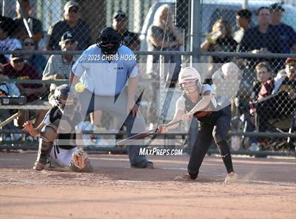 Thumbnail 1 in Mica Mountain vs Salpointe Catholic (AIA Softball 4A Semifinal) photogallery.
