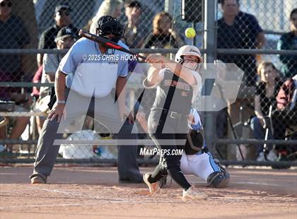 Thumbnail 3 in Mica Mountain vs Salpointe Catholic (AIA Softball 4A Semifinal) photogallery.
