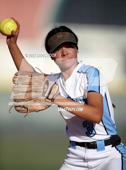 Thumbnail 3 in Mica Mountain vs Salpointe Catholic (AIA Softball 4A Semifinal) photogallery.