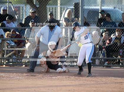 Thumbnail 1 in Mica Mountain vs Salpointe Catholic (AIA Softball 4A Semifinal) photogallery.