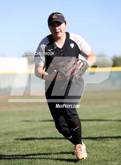 Thumbnail 2 in Mica Mountain vs Salpointe Catholic (AIA Softball 4A Semifinal) photogallery.