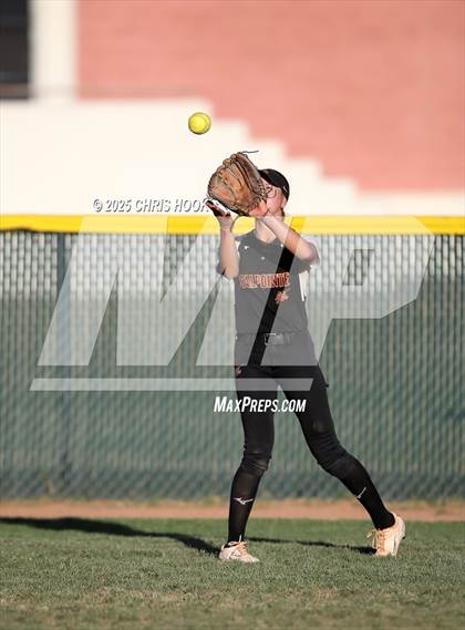 Thumbnail 3 in Mica Mountain vs Salpointe Catholic (AIA Softball 4A Semifinal) photogallery.