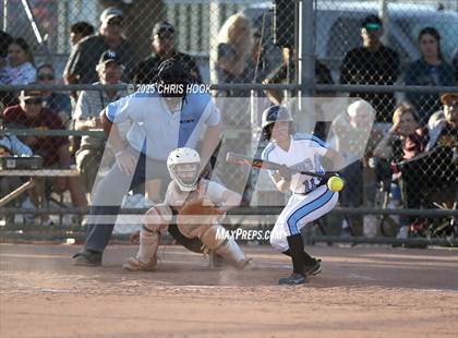 Thumbnail 3 in Mica Mountain vs Salpointe Catholic (AIA Softball 4A Semifinal) photogallery.