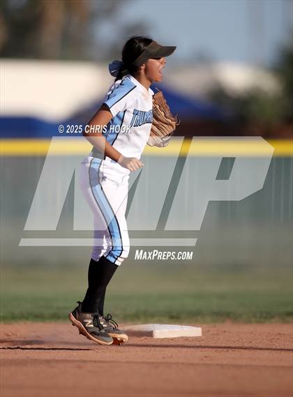 Thumbnail 2 in Mica Mountain vs Salpointe Catholic (AIA Softball 4A Semifinal) photogallery.