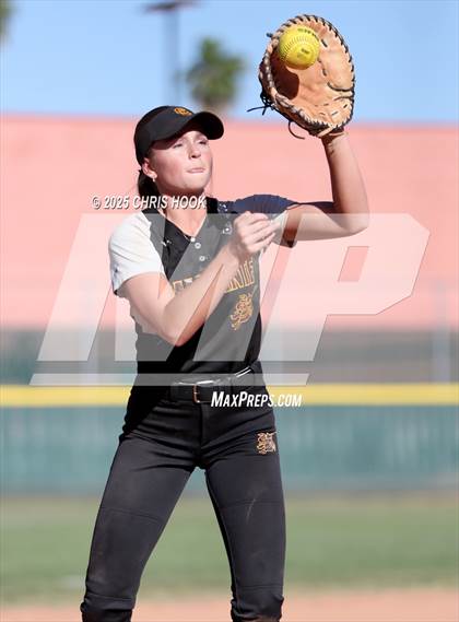 Thumbnail 1 in Mica Mountain vs Salpointe Catholic (AIA Softball 4A Semifinal) photogallery.