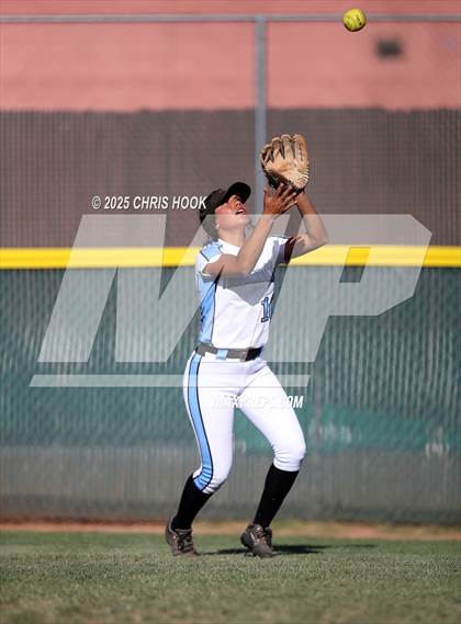 Thumbnail 3 in Mica Mountain vs Salpointe Catholic (AIA Softball 4A Semifinal) photogallery.