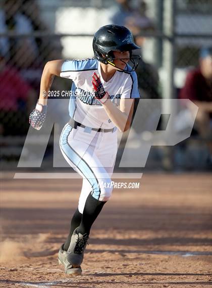 Thumbnail 2 in Mica Mountain vs Salpointe Catholic (AIA Softball 4A Semifinal) photogallery.