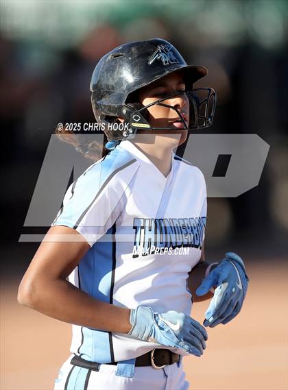 Thumbnail 1 in Mica Mountain vs Salpointe Catholic (AIA Softball 4A Semifinal) photogallery.